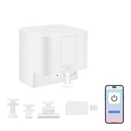 osprey.life Smart Finger Bot (Gateway Required), Support Multiple Types of Button/Switch, Wireless Bluetooth Control, No Wiring Needed, Timer and App Integration, White