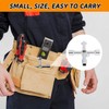 HONGLINSONG 4-Way Panel Key, Square Utility Cross Electric Box Wrench,