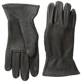 Red Wing Heritage Unlined Leather Gloves, Black Buckskin,