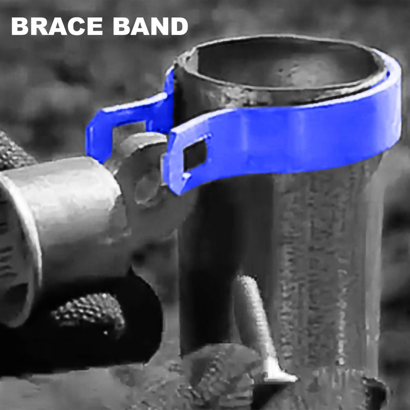 Jake Sales 2-7/8" Brace Band for Chain Link Fence -