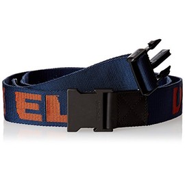 Diesel Men's B-18 Belt, Peacoat Blue, UNI, Peacoat Blue, One Size