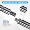Hadwoer W10359270 Dryer Drum Shaft Replacement, Left Side Roller Shaft,