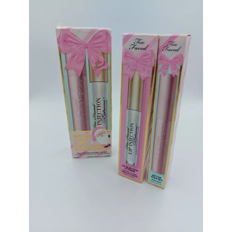 Too Faced Rimel Y Lip Injection Kit 2 Pzas Original