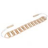 Back Massager Roller Rope Wood Back Roller Massage Manual Relief