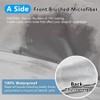 Waterproof Duvet Quilt Protector Cover Single,Single Side Waterproof Protective Cover,