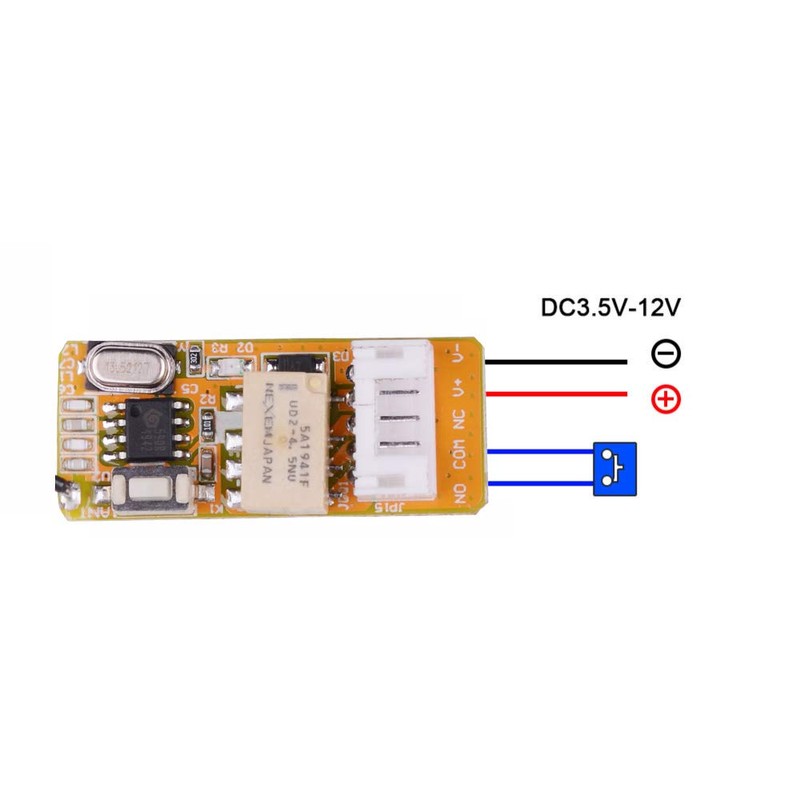DC 5V 6V 9V 12V Wireless Control Switch 433mhz Remote