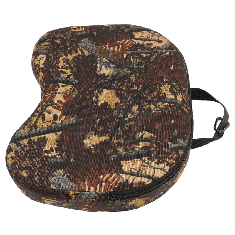 Seat Cushion Soft Flexible Portable Camouflage Concave Seat Cushion Pillow