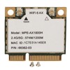 AX1800H WLAN Card, Bluetooth 5.2 PCIE Interface WiFi 6 Card,