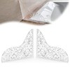 HYSSBR 2Pcs Thickened Shower Splash Guard Durable Bathtub Corner Splash