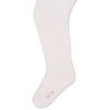 Camano Unisex Baby Tights with Soft Waistband, White (White 0001)