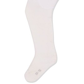 Camano Unisex Baby Tights with Soft Waistband, White (White 0001)