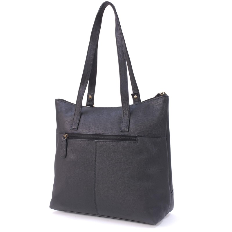 Catwalk Collection Handbags - Women's Leather Shoulder Bag Medium/Large -