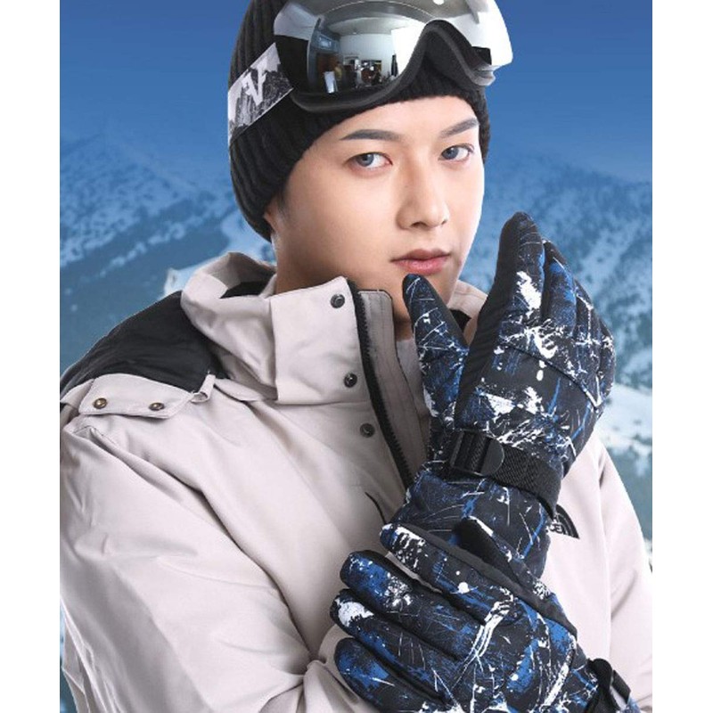 X.A Ski Gloves, Skiing, Snowboarding, Mountain Climbing, Waterproof, Insulated, Breathable,
