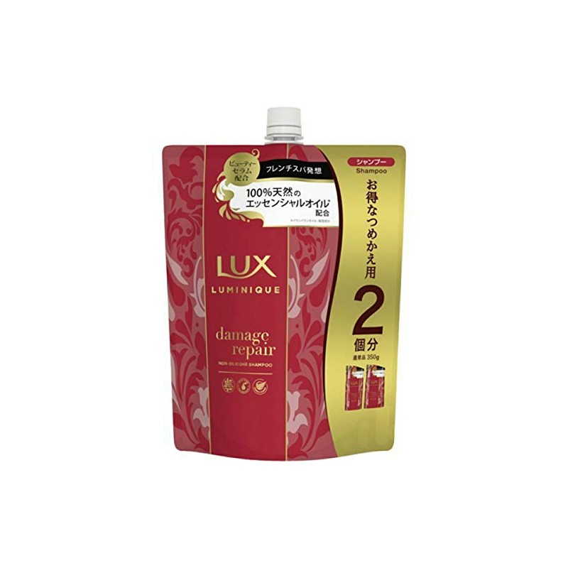 Unilever Lux Luminique Damage Repair Shampoo, Refill 24.7 oz (700