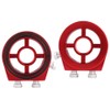 Aluminum Alloy Universal Oil Filter Temperature Cooler Gauge Sandwich Plate