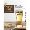 Onebttl Pop Pop Gifts for Fathers Day, Christmas, 15oz Beer
