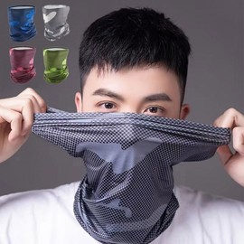 Sports Cooling Face Mask ELS028 Gray