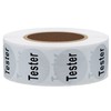 Hycodest 500 Pieces Silver Tester Stickers 20mm Round Small Dot
