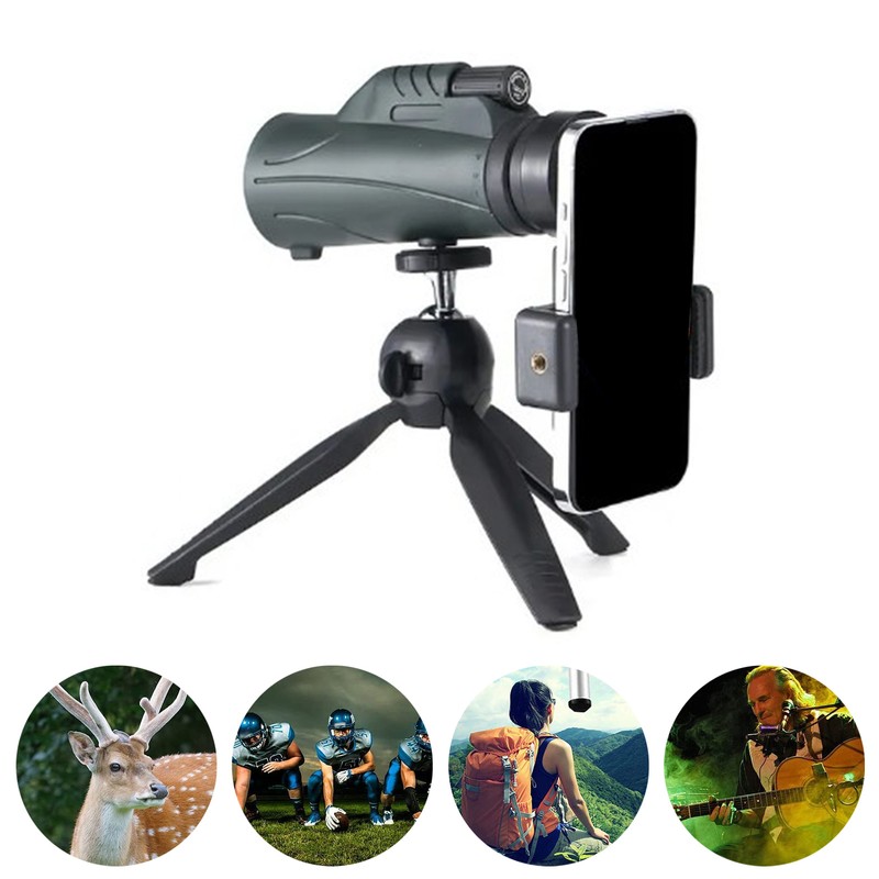 40x60 Monocular Telescope High Power HD Outdoor Bird Watching Telescope