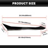 Rear Quarter Panel Molding Compatible with Nissan Maxima 2016-2021 Replace
