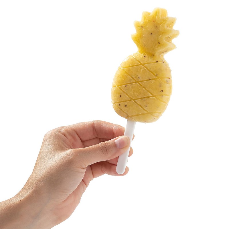 Pineapple Popsicle Molds – 6 Pieces