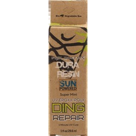 Phix Doctor 1 oz SunPowered Super Mini Dura Resin Fiberfill Surfboard Ding Repair Kit