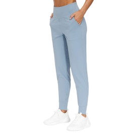 THE GYM PEOPLE Athletic Joggers for Women Sweatpants with Pockets Workout Tapered Lounge Yoga Pants Women's Leggings (78 Denim Blue, Medium)