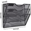 COSYAWN Hanging Wall File Holder Mail Organizer Wall Mount Document
