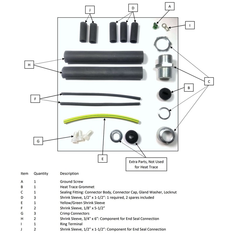 1548-40R6P 1 Power Connection/2 End Seal