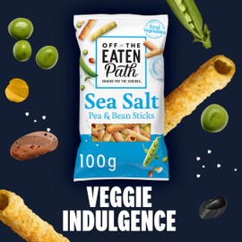 Off the Eaten Path Sea Salt Bean Sticks 100g