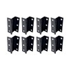 QCAA Three Fold Shutter Hinge, Half Surface for Shutter, Cabinet,
