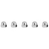 5 Pcs Acorn Cap Nuts, M16 Stainless Steel Hex Dome
