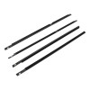 4PCS Door Glass Belt Outer Molding Weatherstrip For Suzuki Grand