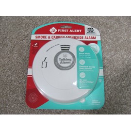 First Alert Alert Slim 10-Year Battery Smoke and Carbon Monoxide Alarms with Voice (1039871)