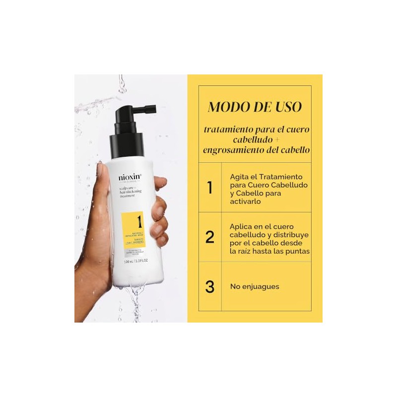 Nioxin Scalp and Hair Leave-In Treatment System 1 for Fine