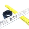 Snap Ruler - Silicone Bracelet Tape Measure Band - 12"