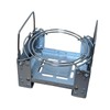 Pocket Stove with Trivet and Windshield, Solo Camp, Mini Stove,
