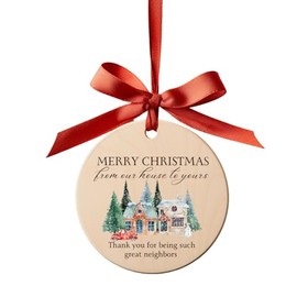 Neighbor Christmas Ornament - Neighbor Gifts - Neighbor Ornament - Gift for Neighbor Friend