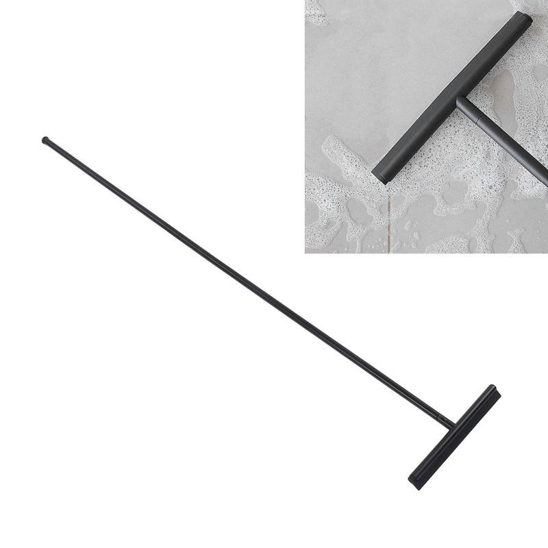 Floor Squeegee with Long Handle Silicone Squeegee for Bathroom Home