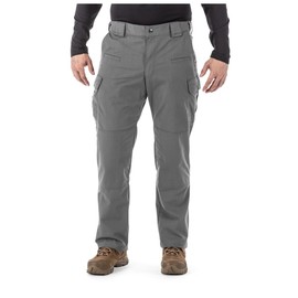 5.11 Tactical Stryke Pants for Men, Cargo Pockets Pant for Military & Law Enforcement, Storm, 42W x 30L, Style 74369ABR