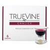 TrueVine Chalice Communion Cups and Wafer Set - Prefilled Cups