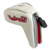 Masdagolf Putter Cover, Zipper Type, White, Genuine Manufacturer Product