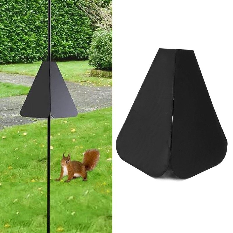 Squirrel Baffles for Bird Feeder Plastic Pole Mounting Squirrel Proof