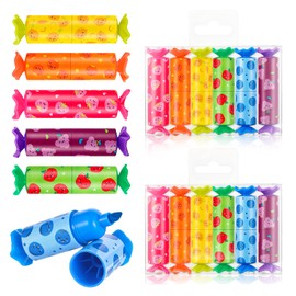 Newofview Pack of 12 Mini Highlighters for Children, Candy Highlighter, Cute Highlighter Pen Marker Set for Gifts, Party, Birthday, School
