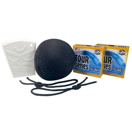 Phix Doctor Cannon Ball Wax Remover, Wax Comb, Leash Tie, Sticky Bumps 2 Warm/Trop Surf Wax