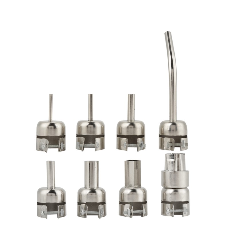 8Pcs Nozzles for 8858‑I 650W LED Digital Display Adjustable Electric