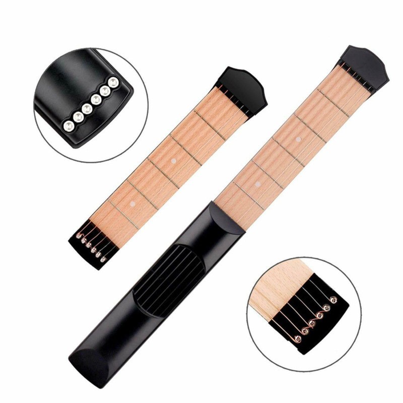 HOTQ Mini Guitar, Anti-Interference, Pocket Guitar, Portable Guitar, Mini Guitar,