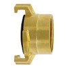 Variosan Geka System plain brass quick coupling female thread