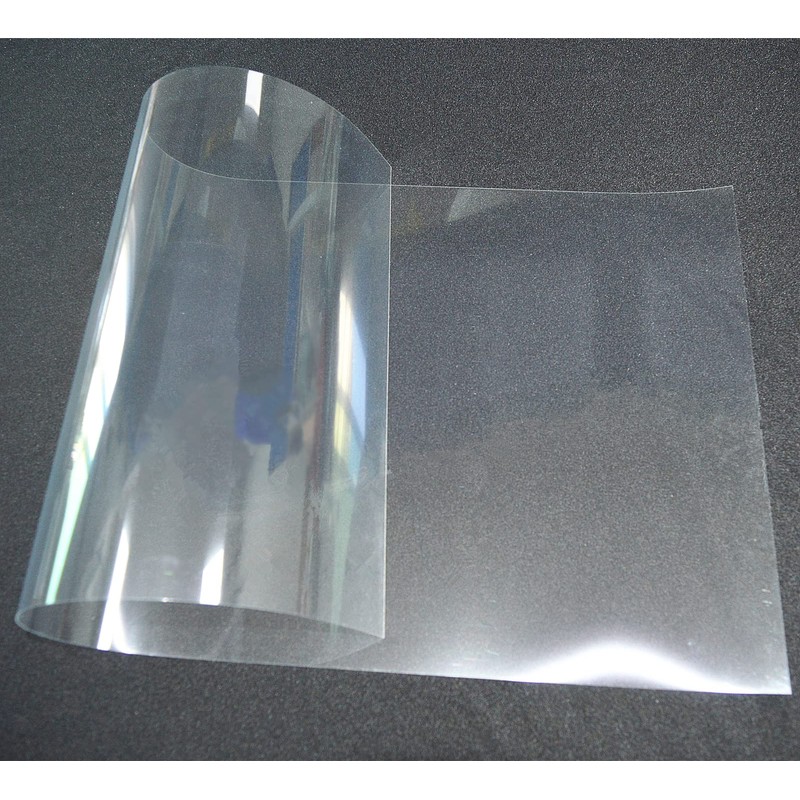 BANLTRE 5 Pack 24" x 36" 10mil/0.25mm Thick Clear Blank