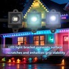 LED Light Mounting Clips for Govee H705 H805, (Non-Pro Version)